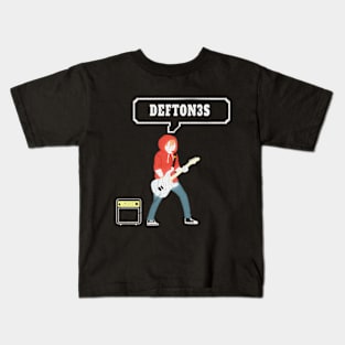 play deftones with guitars Kids T-Shirt